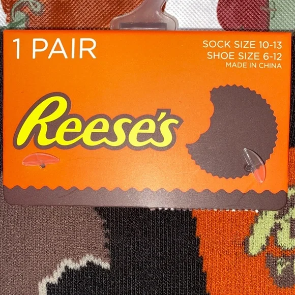 3/$18 bundle Hershey Reese’s Socks - Picture 4 of 4
